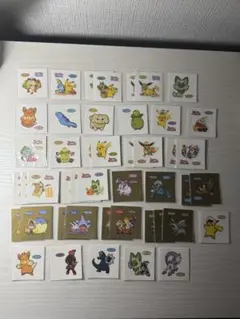 ポケモンパンシール31種46枚セット　数枚追加ありです
