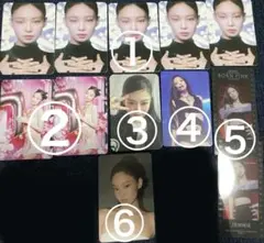 blackpink ジェニ トレカ