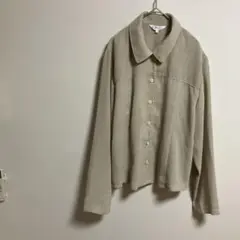 RENNYO ベージュ 長袖シャツ 3L