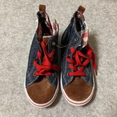 バンズ　ハイカットスニーカー　21㎝