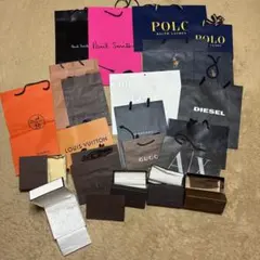 高級ブランド 紙袋と空箱 まとめ売り