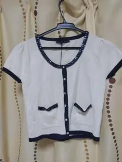 お値下げINGNI 　カーディガン　白色　半袖