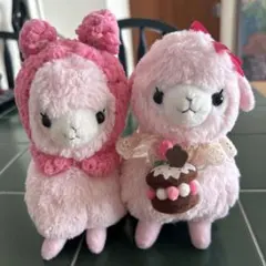 Alpacasso アルパカッソ ぬいぐるみ2点セット