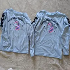 まとめ売り キッズ 女の子 ユニコーン プリント 長袖春秋冬 120 130