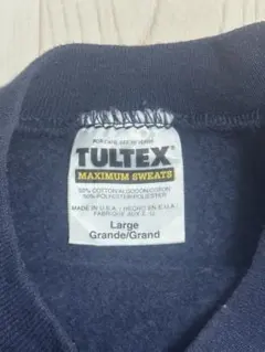 TULTEX スウェット USA製 ネイビー 無地　 ヴィンテージ　90s