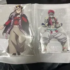 鬼滅の刃 アニプレックス オンラインくじ ビッグアクリルスタンド童磨、猗窩座