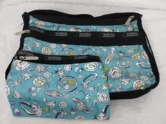 (1) LeSportsac ショルダーバッグ ポーチ付き