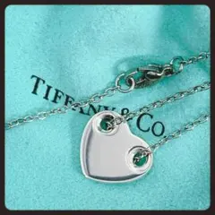 袋付き　Tiffany&Co.　ティファニー　ハート　ネックレス　SV925