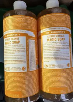 ドクターブロナー マジックソープROローズ739ml（顔、ボディ用洗浄料