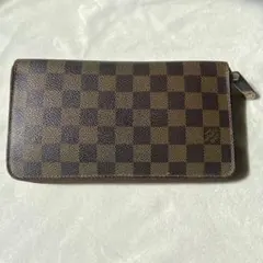 ルイヴィトン 長財布　ダミエ ジッピーオーガナイザー N60003 美品