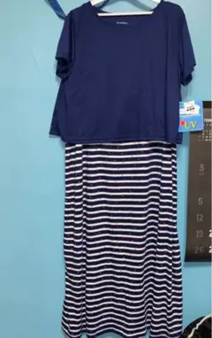 UV加工　授乳口付きワンピース