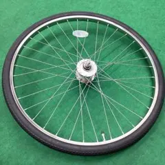 27×1-3/8 タイヤ付 前輪 ステンレスリム　J2端子　ハブダイナモ 27×1-3/8 タイヤ付 前輪 ステンレスリム J2端子 ハブダイナモ - メルカリ