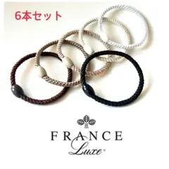 【6本セット】フランスラックス ナローポニー（LGM+ブラック）