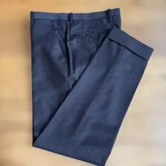 美品 GTA HERRICK グルカ チャコールグレー ウールフランネル 44