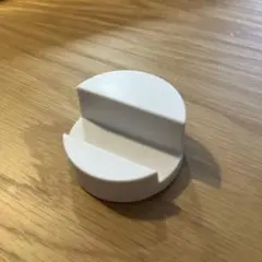 ホワイト スマホスタンド 円形