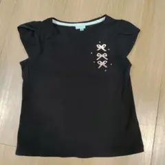 トッカ　ラインストーン付き半袖Tシャツ　110だけど100cmのサムネイル