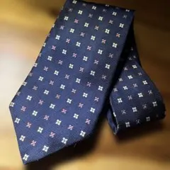 【極美品】ブルックスブラザーズ MAKERS ネクタイ 英国生地 USA製 紺