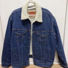 Levi's Vintage Fit ボア デニムジャケット Lのサムネイル