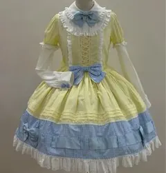 エプロン付きワンピース　ロリィタ　海外製