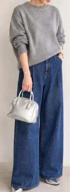 ESTNATION エストネーション ワイドジーンズ／ワイドデニム38