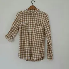 オールドネイビー　チェックシャツ
