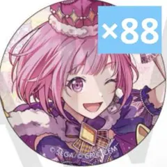 プロセカ　鳳えむ　缶バッジ　vol.40 C 予約商品】グリッター缶バッジ イベントイラストコレクション