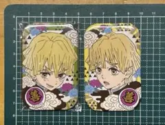 鬼滅の刃　まるかく缶バッジ 我妻善逸