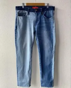 BEAMS×RED CARD クレイジーパターンデザインのデニム、カットオフ30のサムネイル