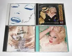 マドンナ CD　4枚まとめて　エロティカ・ベッドタイムストーリーズ・…他
