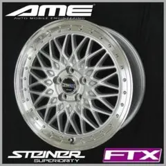 新品AMEシュタイナーFTX18インチ4本セット★ノアVOXYセレナSUV他 新品AMEシュタイナーFTX18インチ4本セット☆ノアVOXYステップWセレナ他