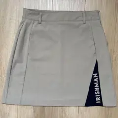 IRISHMAN レディース ゴルフスカート ベージュ
