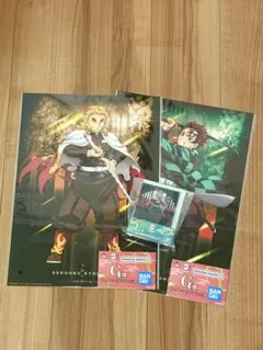 一番くじ 鬼滅の刃 〜雷の兄弟〜 G賞 煉獄杏寿郎・竈門炭治郎 ポスターセット