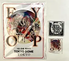 値引⭐️B'z FYOP 東京12/6◆3点◆ メモリアルプレート アクスタ　刺繍