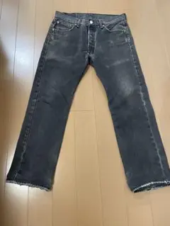 Levi's 501 ブラックデニムパンツ W30 L30