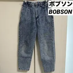 【希少】BOBSON 80s ケミカルウォッシュ デニム ボブソン　日本製のサムネイル
