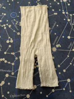 アイボリー コットン ベビースパッツ