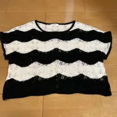 OZOC 半袖ニットトップス 38サイズのサムネイル