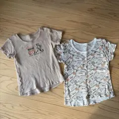 半袖肌着　アンダーシャツ 2枚セット 120 西松屋　バースデイ