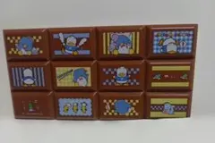 ちょこぶろっくしーる思い出のサンリオ第2弾タキシードサム&あひるのペックル