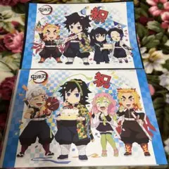 【鬼滅の刃】 冨岡義勇 誕生日　バースデー ランチョンマット　おまけつき