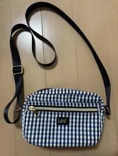 Lee ギンガムチェック ショルダーバッグ