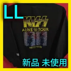 新品　タグ付き　KISS　ALIVE II TOUR　裏起毛　トレーナー　LL