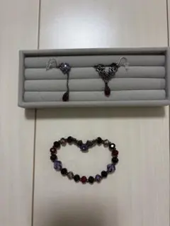 アナスイ⭐︎ピアス&ブレスレットセット