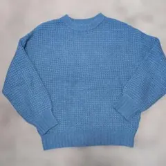 GLOBALWORK　ニット　青