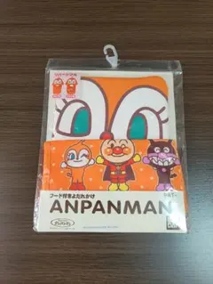 ANPANMAN ドキンちゃん フード付きリバーシブルスタイ
