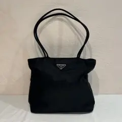 PRADA プラダ ナイロン トートバッグ ブラック 黒 白タグ15のサムネイル