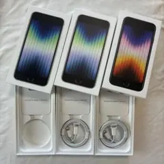 純正品Apple Lightningケーブル 2本 ＆ SE第3世代箱3個のみ