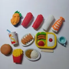 おもしろ消しゴム　寿司 弁当 食べ物