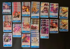 ワンピースカード 世界最強の戦士 ロックス海賊団 青デッキパーツ 全70