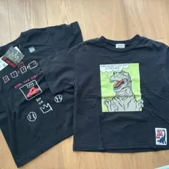F.O.KIDS 恐竜プリントTシャツ 、ユニクロTシャツセットのサムネイル